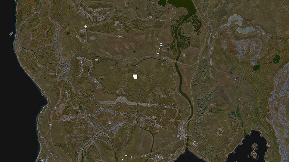 Ardem World Map - 64 square kilometers of handcrafted open world